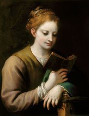 young women reading-renaissance period