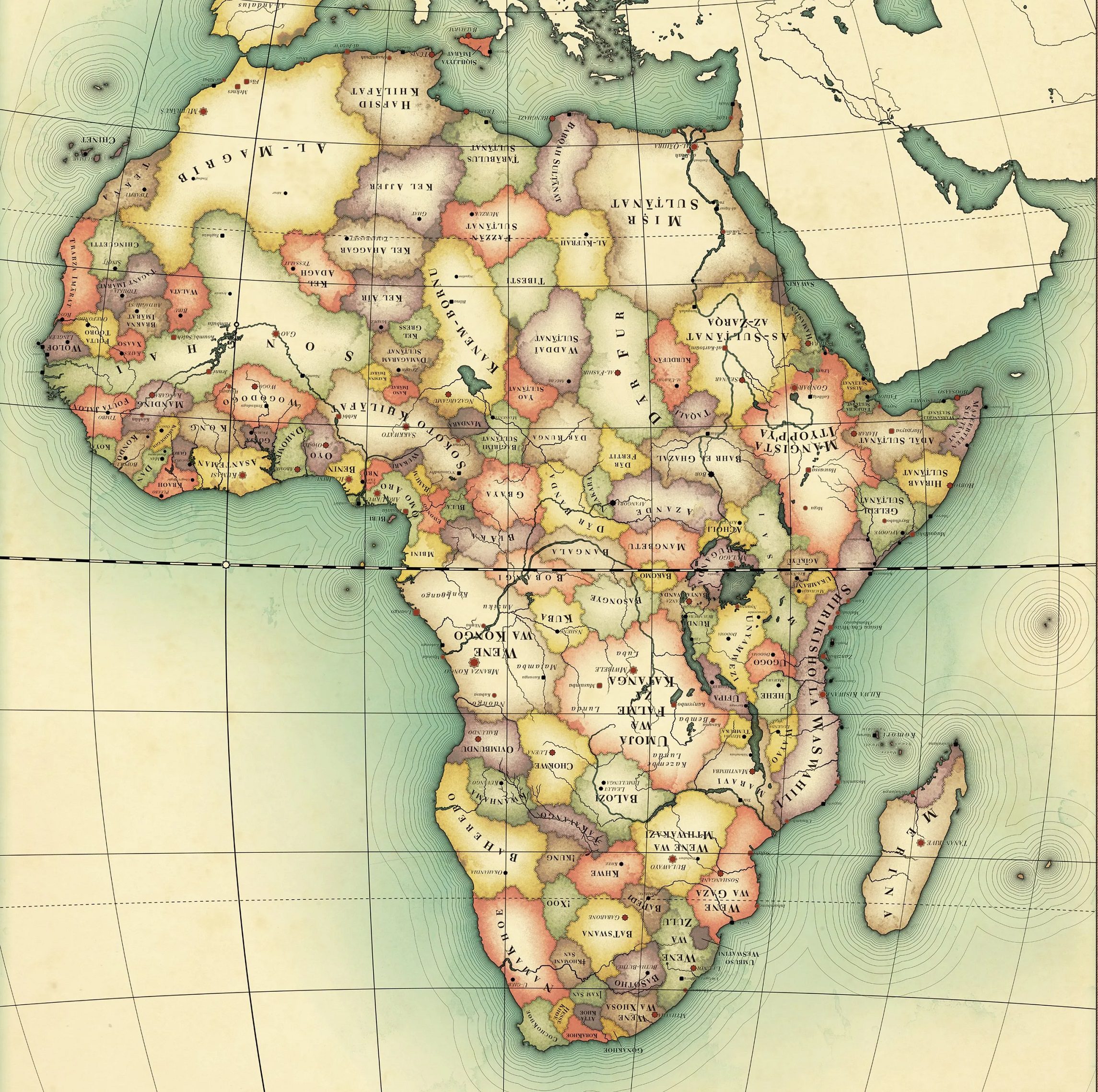 continent of Africa